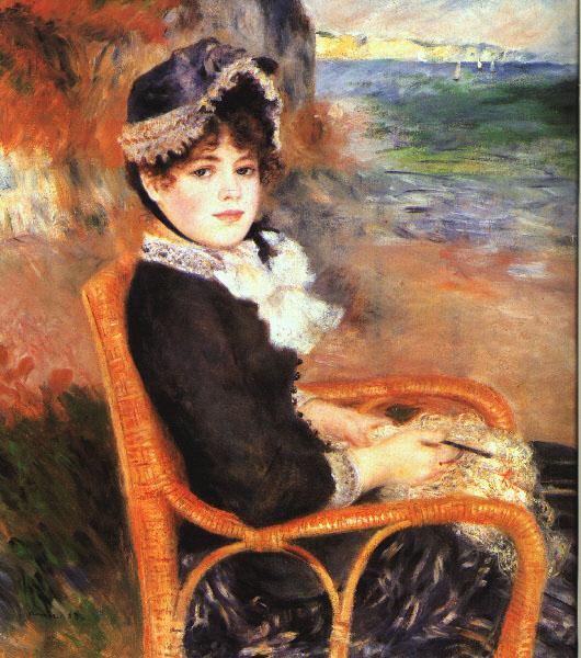 Pierre Renoir By the Seashore Germany oil painting art